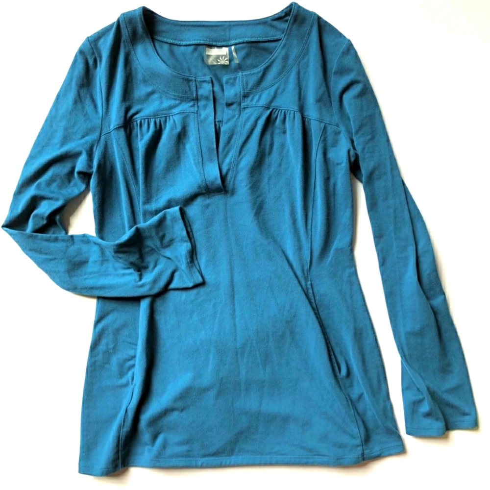 Athleta Super Soft Tranquil Tunic in Dark Teal L